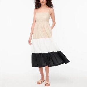 J Crew Colorblocked Maxi Dress - 12